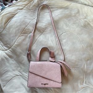 karl lagerfeld baby pink purse